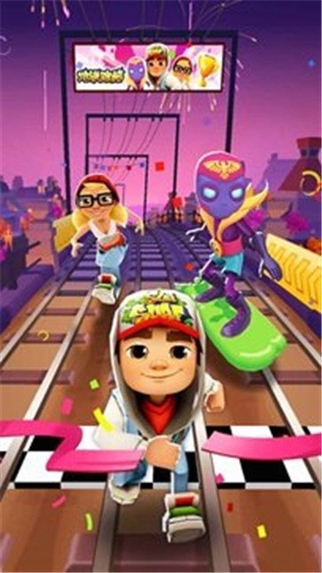 地铁跑酷魔改版全皮肤全滑板