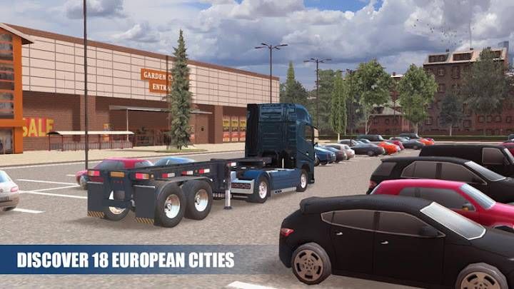 欧洲重卡车模拟手机版地址下载游戏中文版（Euro Truck PRO 18） v1.1