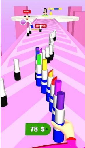 多色口红跑游戏官方版  v0.14
