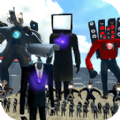 监控人对决马桶人游戏中文最新版  v1.0
