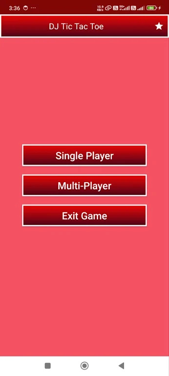 到德台游戏(DJ Tic Tac Toe Game)