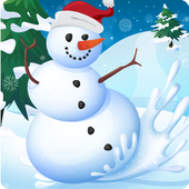 傻傻呼呼的雪人