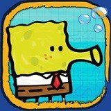 涂鸦跳跃海绵宝宝版