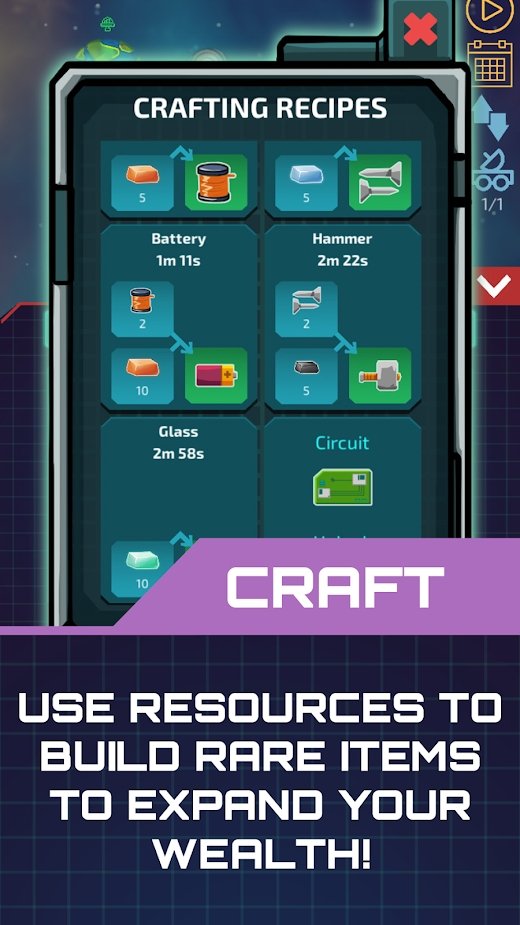 闲置星球矿工免费内购版