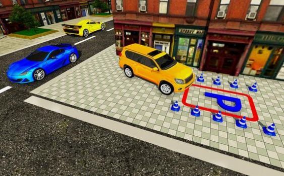 真正的普拉多街停车3d