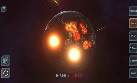 徒手劈砖劈行星模拟器