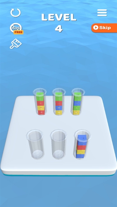 3D排序游戏