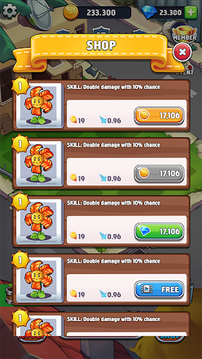合并植物僵尸防御游戏