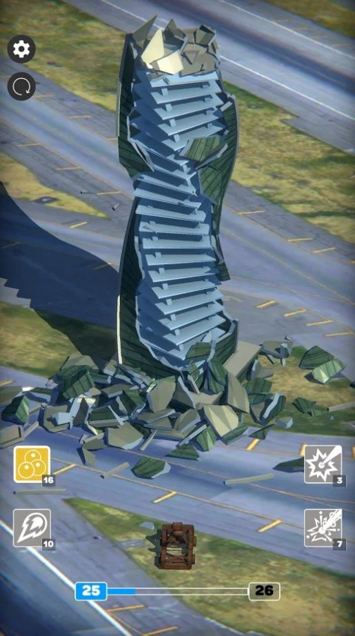 炸掉写字楼游戏