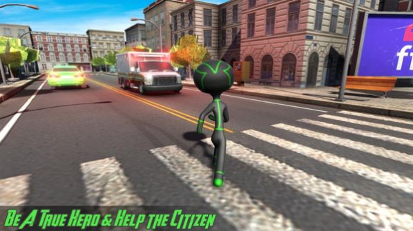 赛博朋克火柴人