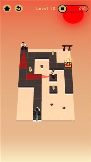 是忍者就往上层