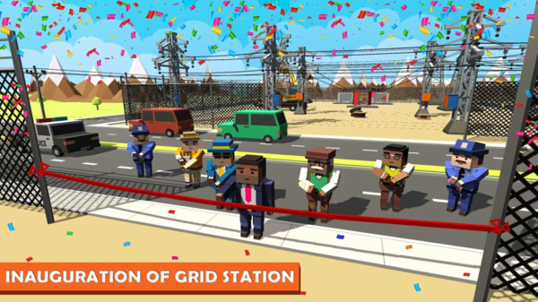 建设像素电网站手游