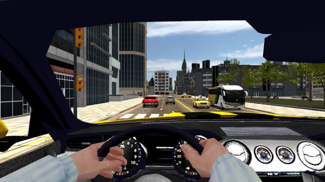 现代出租车城市驾驶