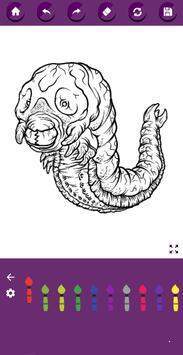 给哥斯拉和恐龙着色 给哥斯拉和恐龙着色