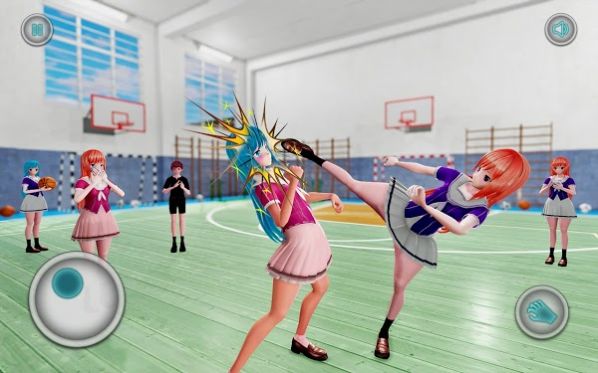 动漫学校女孩