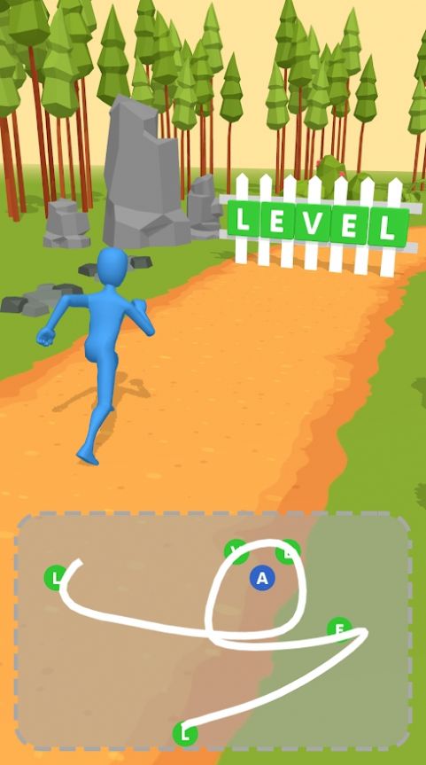 拼写跨栏3D