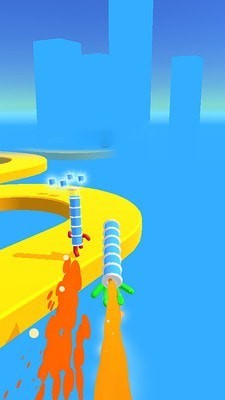 水枪喷射赛跑
