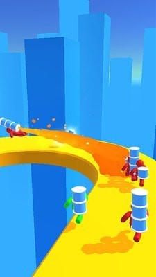 水枪喷射赛跑