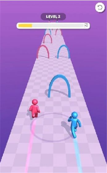 情侣抢先跑