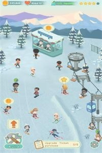 懒散的滑雪大亨游戏