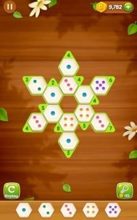 六角数字拼图