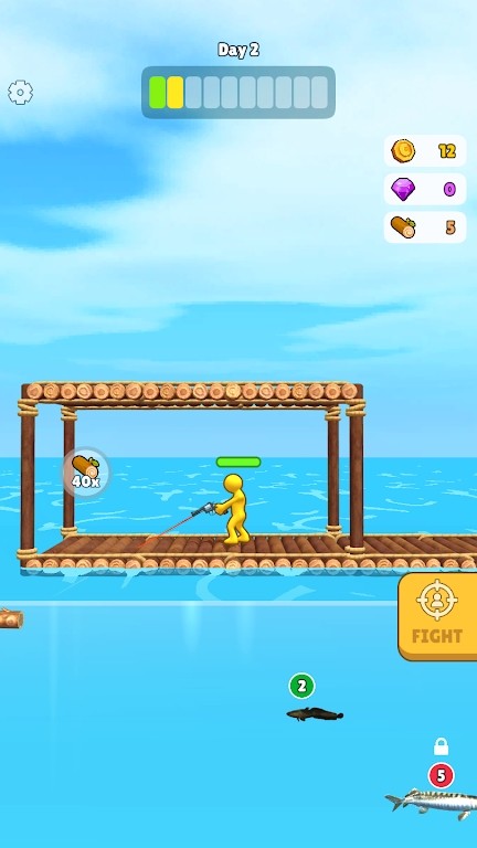 漂流木筏
