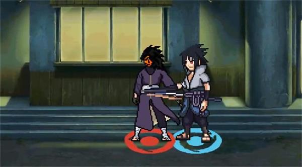 像素火影骨架佐助版