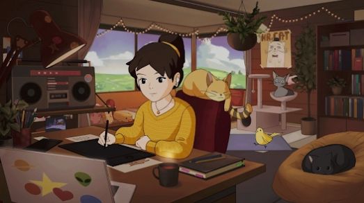 舒适女孩