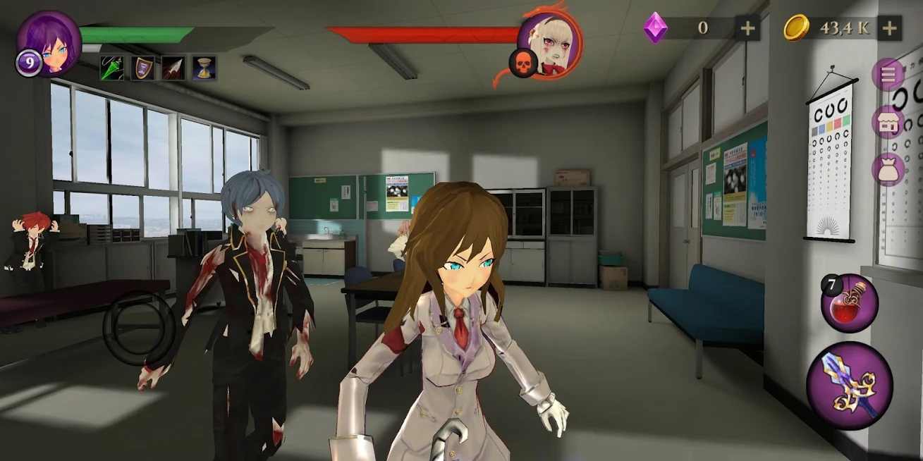 女子高中僵尸模拟器无限钻石