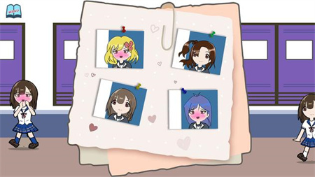 女子学校储物柜中文版