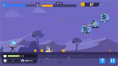 火柴人神射手中文版无限金币无限钻石